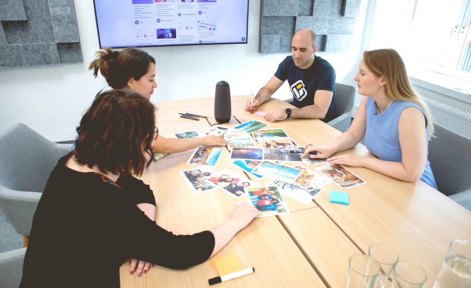 Financial planning tools and budget spreadsheet on desk